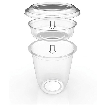 Pot Duo en RPET 44 cL (lot de 900)