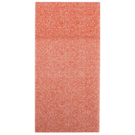 Serviette pochette Filum terracotta 40 x 40 cm (lot de 50)