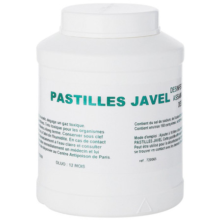 Pastilles javel (150 comprimés)