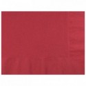 Serviette Airlaid bordeaux 40 x 40 cm (lot de 600)