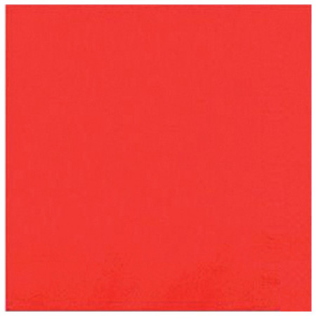 Serviette Airlaid rouge 40 x 40 cm (lot de 600)