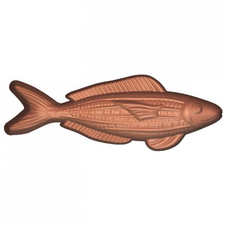 Moule 21 fritures poisson en polycarbonate pour chocolat