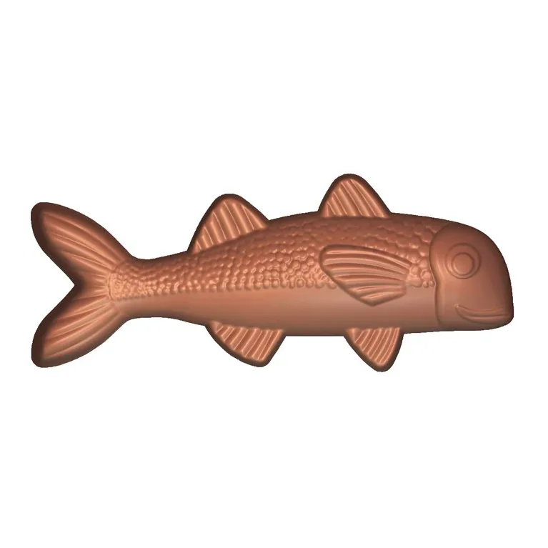 Moule 21 fritures poisson en polycarbonate pour chocolat