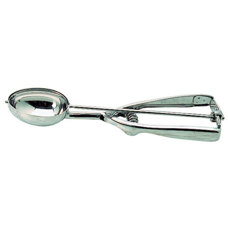 Cuillère portionneuse ovale à pince 62 x 48 mm