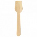 Wooden ice cream spoon (100 pcs)