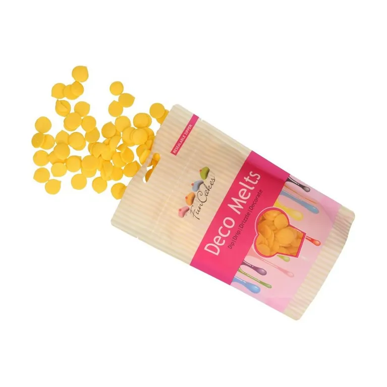 FunCakes Deco Melts Yellow 250g