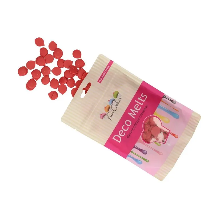 FunCakes Deco Melts Red 250g