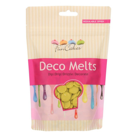 Deco Melts FunCakes vert citron 250 g