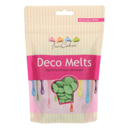 Deco Melts FunCakes vert 250 g
