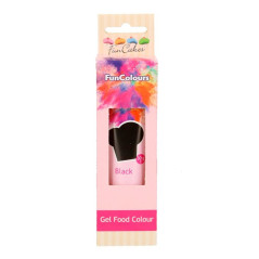 FunCakes Edible FunColours Gel Black 30g