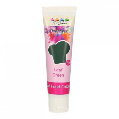 FunCakes Edible FunColours Gel Leaf Green 30g