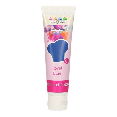 Colorant alimentaire en gel FunCakes Royal Blue 30 g