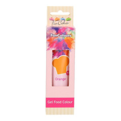 FunCakes Edible FunColours Gel Orange 30g
