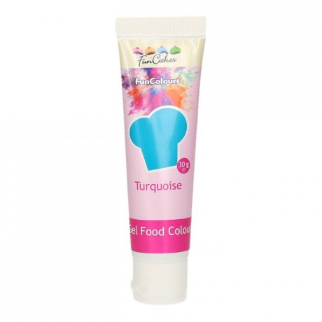 Colorant alimentaire en gel FunCakes Turquoise 30 g
