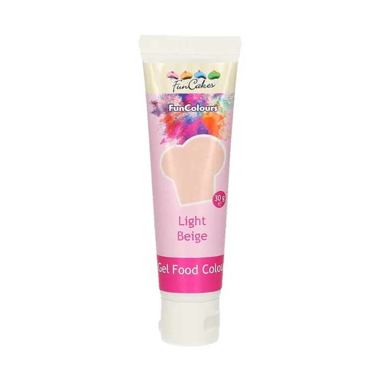 FunCakes Edible FunColours Gel Light Beige 30g
