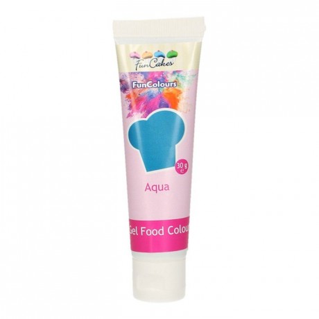 Colorant alimentaire en gel FunCakes Aqua 30 g
