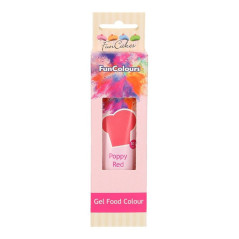 Colorant alimentaire en gel FunCakes Poppy Red 30 g