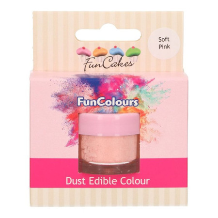 FunCakes Edible FunColours Dust Soft Pink