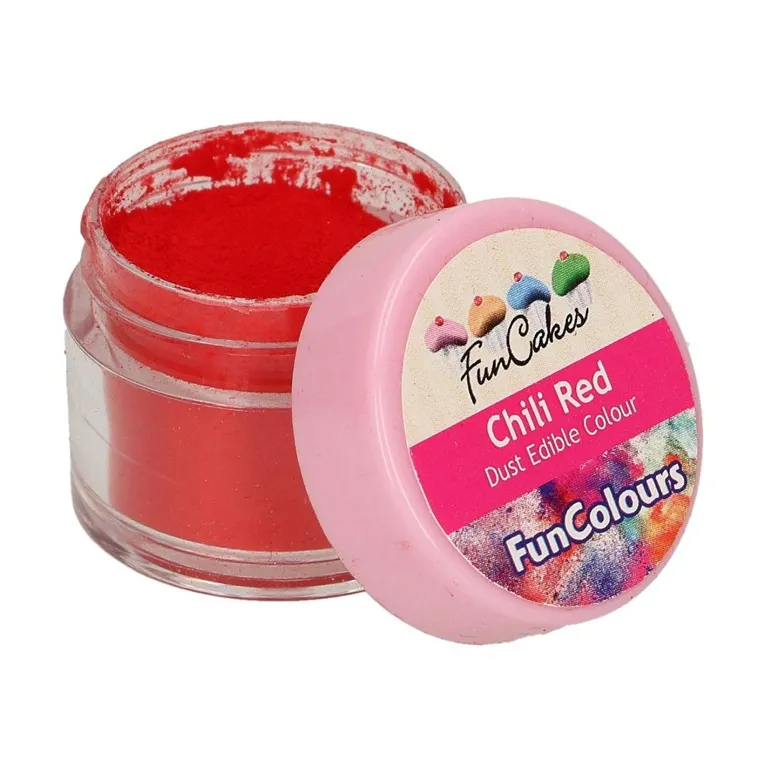 Poudre colorante alimentaire FunColours FunCakes Chili Red