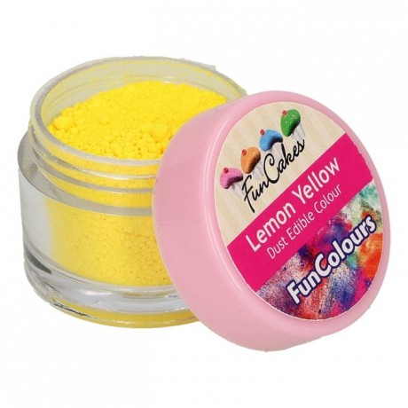 FunCakes Edible FunColours Dust Lemon Yellow