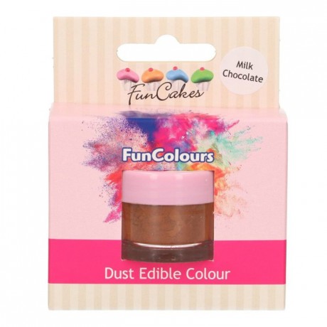 FunCakes Edible FunColours Dust Milk Chocolate