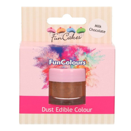 FunCakes Edible FunColours Dust Milk Chocolate