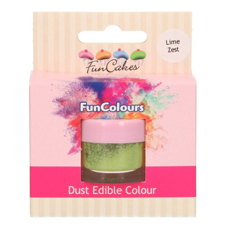 FunCakes Edible FunColours Dust Lime Zest