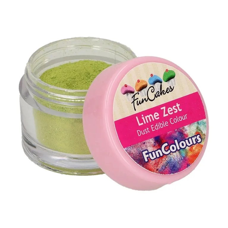 Poudre colorante alimentaire FunColours FunCakes Lime Zest