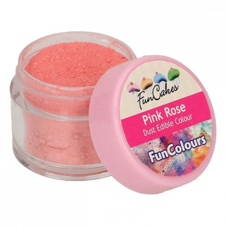 Poudre colorante alimentaire FunColours FunCakes Pink Rose