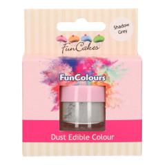Poudre colorante alimentaire FunColours FunCakes Shadow Grey