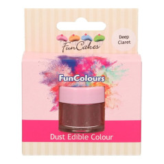 FunCakes Edible FunColours Dust Deep Claret