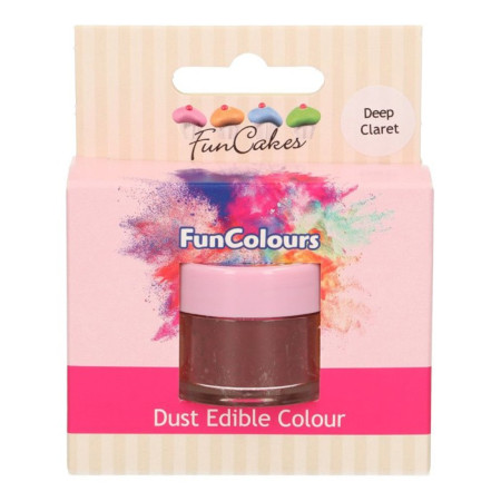 FunCakes Edible FunColours Dust Deep Claret