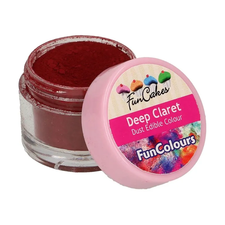 FunCakes Edible FunColours Dust Deep Claret