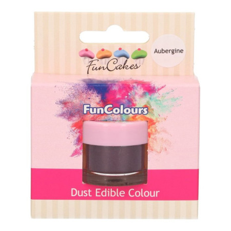 Poudre colorante alimentaire FunColours FunCakes Aubergine