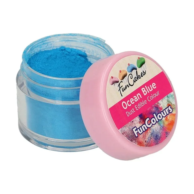 Poudre colorante alimentaire FunColours FunCakes Ocean Blue