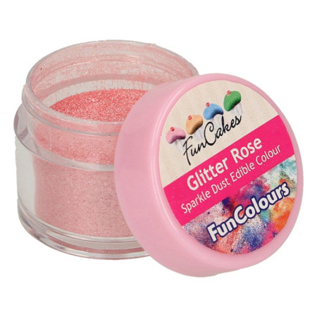 FunCakes Edible FunColours Sparkle Dust Glitter Rose