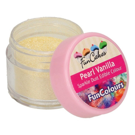 FunCakes Edible FunColours Sparkle Dust Pearl Vanilla
