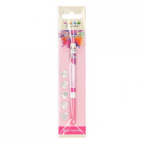 FunCakes Edible FunColours Brush Food Pen Pink