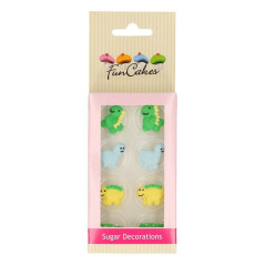 FunCakes Sugar Decorations Dino Set/8