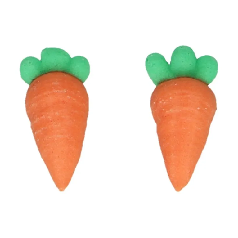 Décors en sucre FunCakes Carottes 16 pièces
