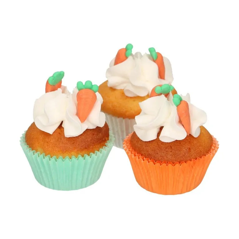 Décors en sucre FunCakes Carottes 16 pièces