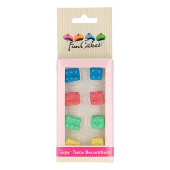 FunCakes Sugar Paste Decorations Building Blocks Set/8