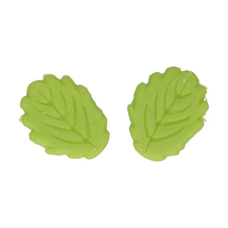 Décors en pâte d’amande FunCakes Feuilles 12 pièces