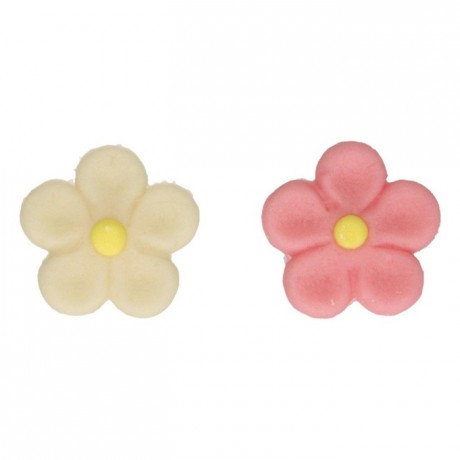 Décors en pâte d’amande FunCakes Marguerites 12 pièces