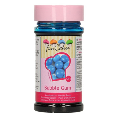 FunCakes Flavour Paste Bubblegum 120g
