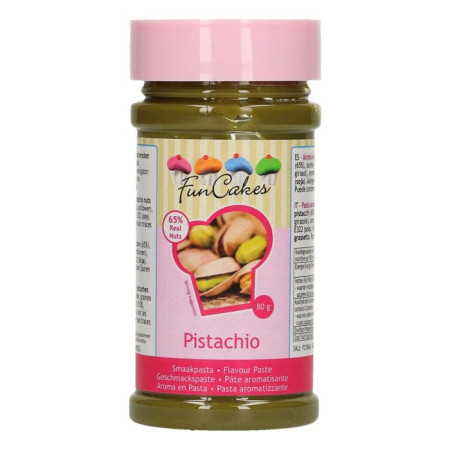 Pâte d'aromatisation FunCakes pistache 80 g