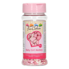 FunCakes Sprinkle Medley Baby Girl 50g