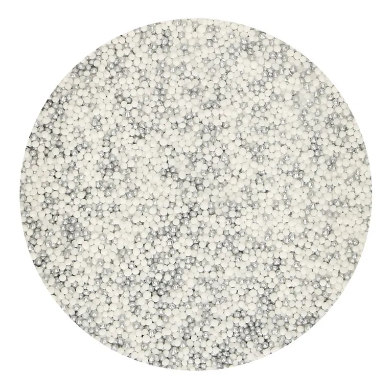 FunCakes Nonpareils SilverWhite 80g