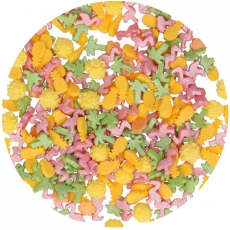 Medley en sucre FunCakes Tropical 180 g
