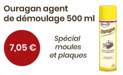 Ouragan agent de démoulage, slider, Ancel